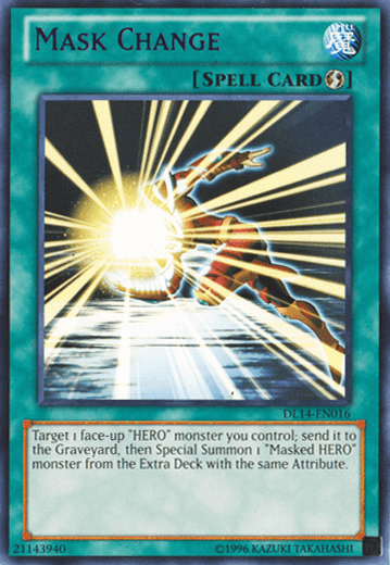 Mask Change (Purple) [DL14-EN016] Rare - Josh's Cards