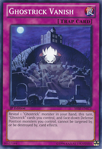Ghostrick Vanish [SHSP-EN073] Common - Josh's Cards