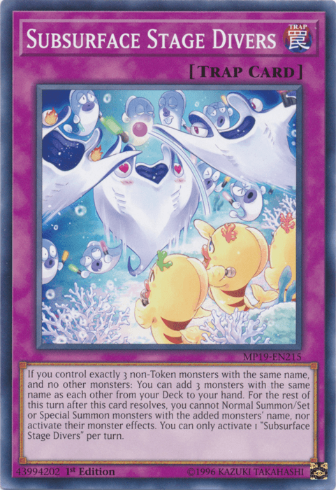 Subsurface Stage Divers [MP19-EN215] Common - Josh's Cards
