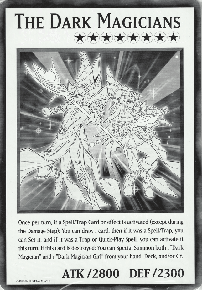 The Dark Magicians (Oversized) Common - Josh's Cards