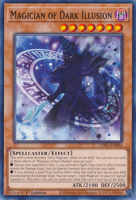 Magician of Dark Illusion [LDS3-EN084] Common - Josh's Cards