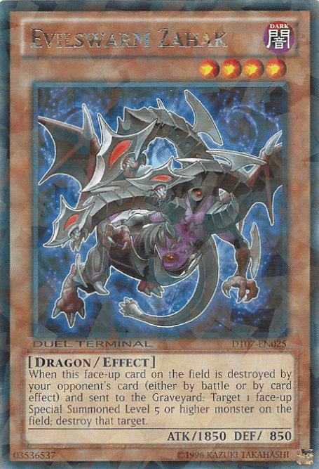 Evilswarm Zahak [DT07-EN025] Rare - Josh's Cards