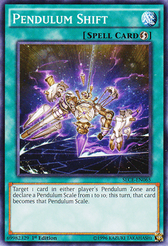 Pendulum Shift [SECE-EN065] Common - Josh's Cards