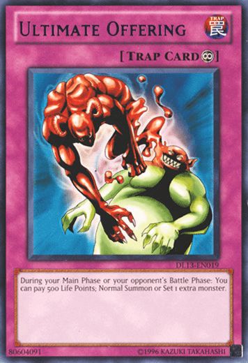 Ultimate Offering (Purple) [DL13-EN019] Rare - Josh's Cards