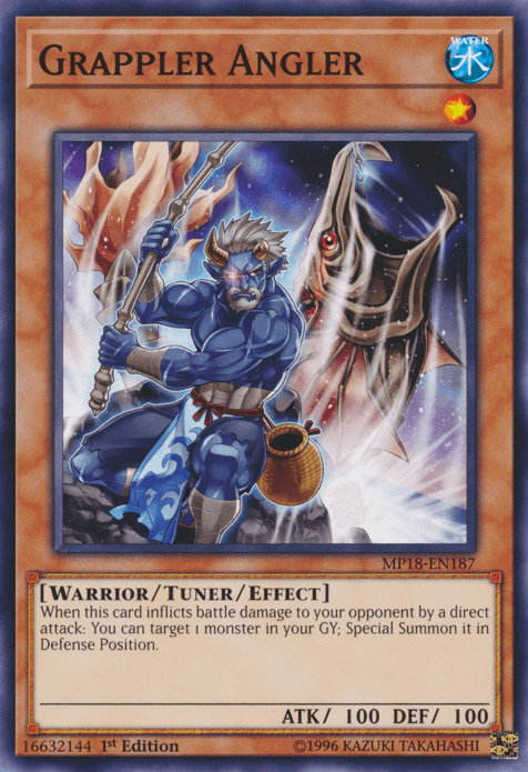 Grappler Angler [MP18-EN187] Common - Josh's Cards