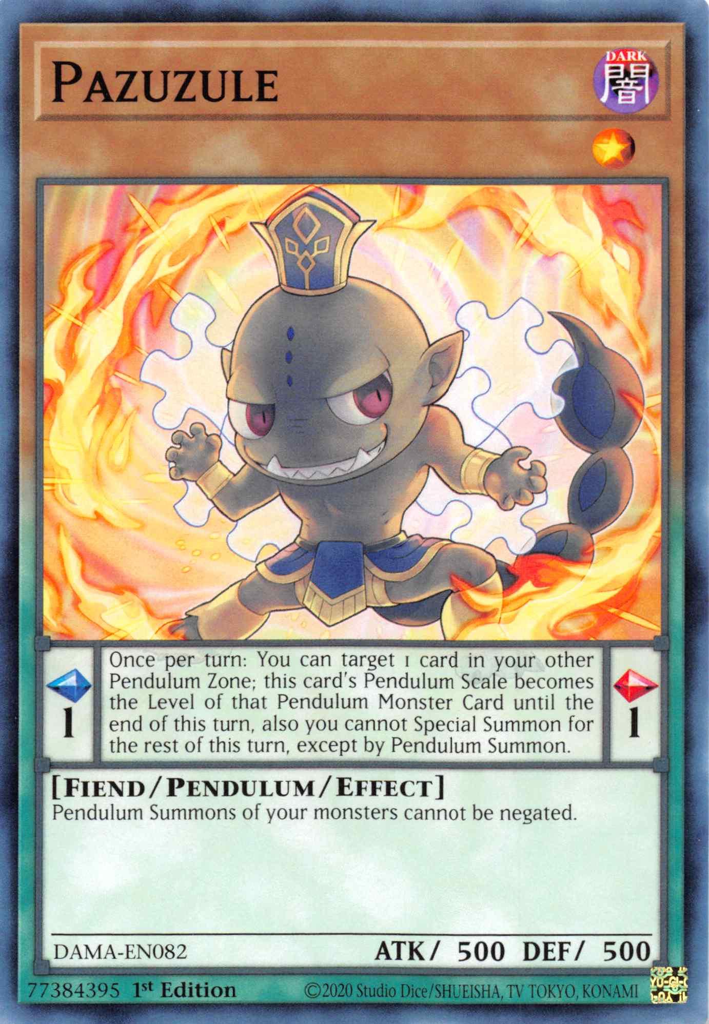 Pazuzule [DAMA-EN082] Common - Josh's Cards