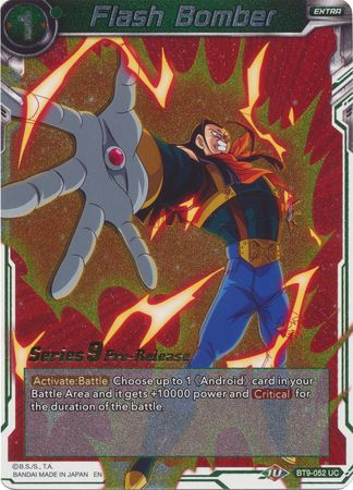 Flash Bomber (BT9-052) [Universal Onslaught Prerelease Promos] Parallel Foil