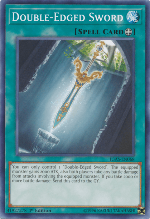 Double-Edged Sword [IGAS-EN068] Common - Josh's Cards