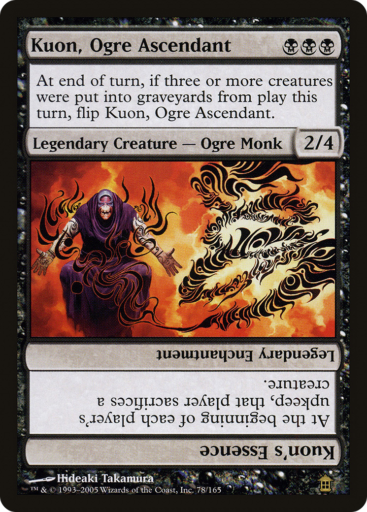 Kuon, Ogre Ascendant // Kuon's Essence (SOK-078) - Saviors of Kamigawa Foil