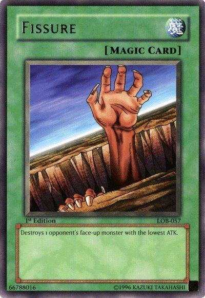 Fissure [LOB-057] Rare - Josh's Cards