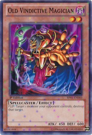 Old Vindictive Magician [BP01-EN060] Starfoil Rare - Josh's Cards
