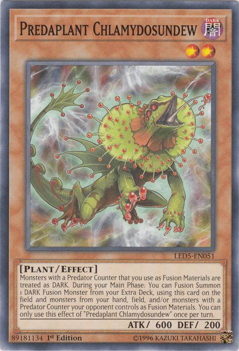 Predaplant Chlamydosundew [LED5-EN051] Common - Josh's Cards
