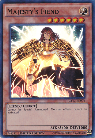 Majesty's Fiend [CT12-EN004] Super Rare - Josh's Cards