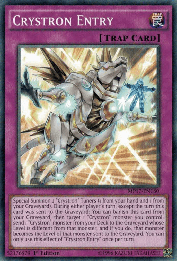 Crystron Entry [MP17-EN160] Common - Josh's Cards