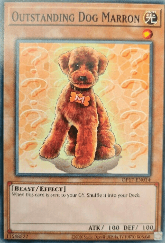 Outstanding Dog Marron [OP17-EN014] Common - Josh's Cards