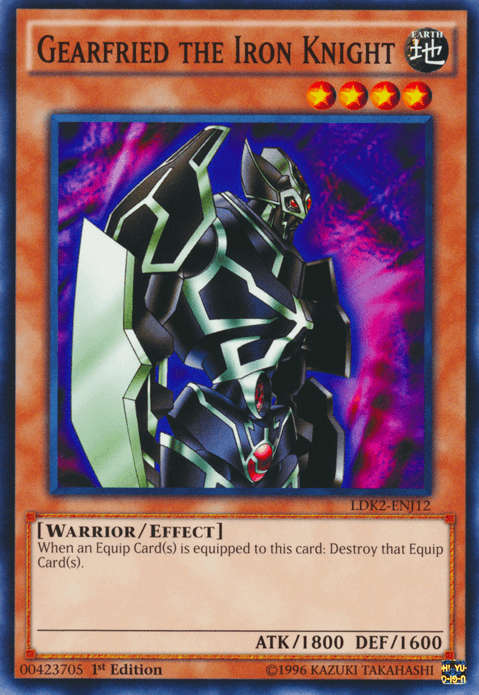 Gearfried the Iron Knight [LDK2-ENJ12] Common - Josh's Cards