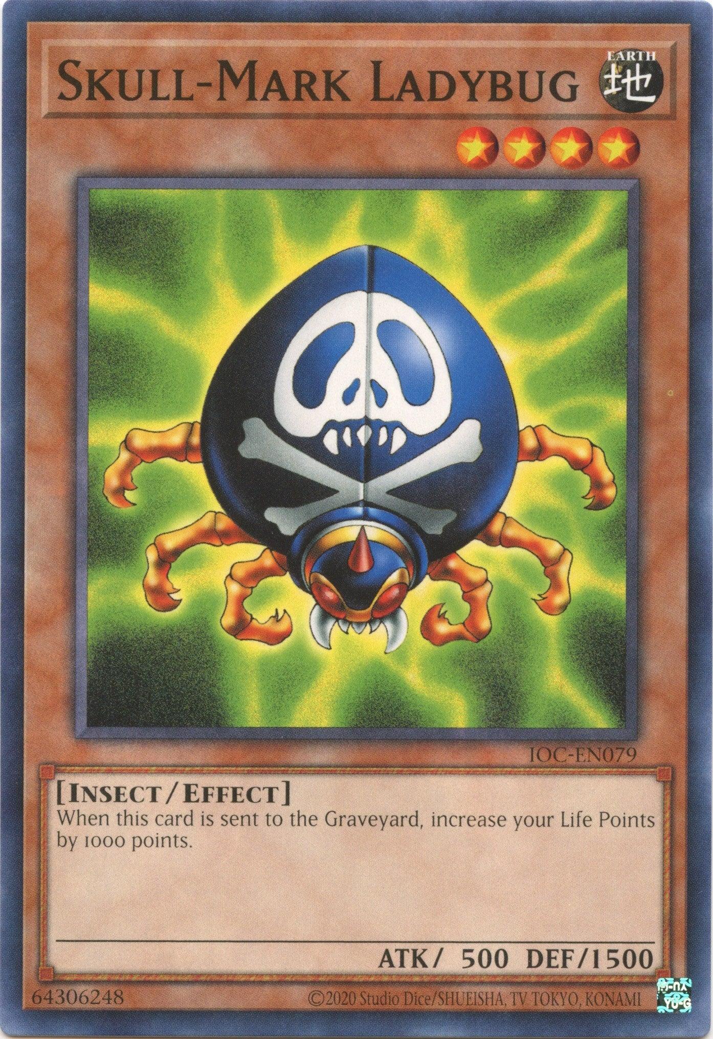Skull-Mark Ladybug (25th Anniversary) [IOC-EN079] Common - Josh's Cards