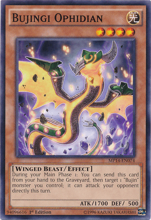 Bujingi Ophidian [MP14-EN074] Common - Josh's Cards