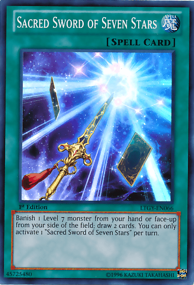 Sacred Sword of Seven Stars [LTGY-EN066] Super Rare - Josh's Cards