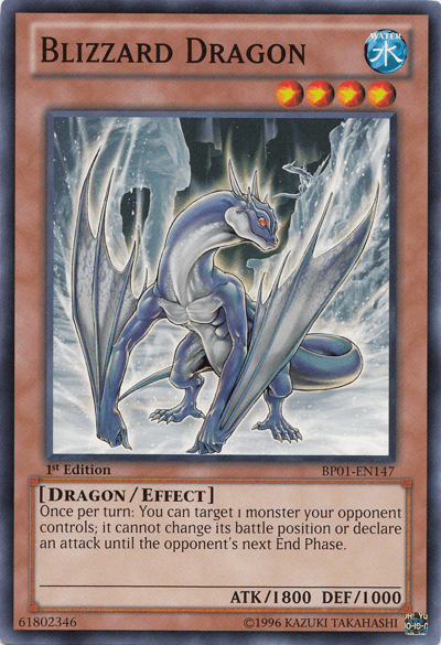 Blizzard Dragon [BP01-EN147] Common - Josh's Cards