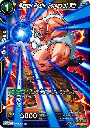 Master Roshi, Forged of Will (Alternate Art) (TB1-076) [Special Anniversary Set] Parallel Foil