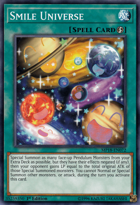 Smile Universe [MP18-EN072] Common - Josh's Cards