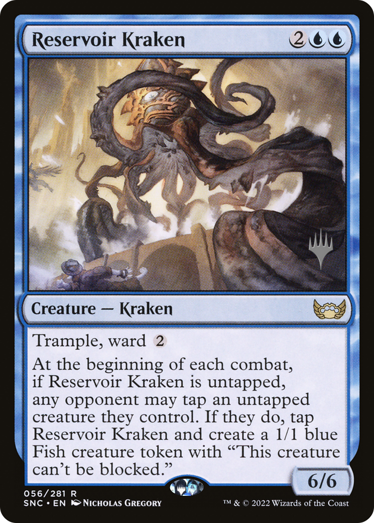 Reservoir Kraken (PPSNC-56P) - Streets of New Capenna Promos
