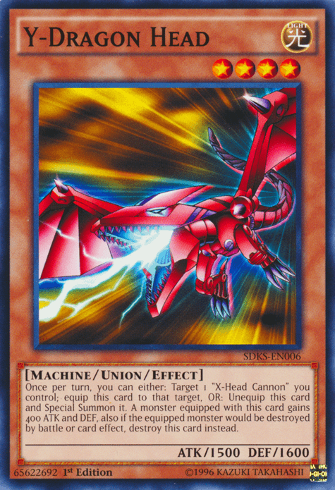 Y-Dragon Head [SDKS-EN006] Common - Josh's Cards