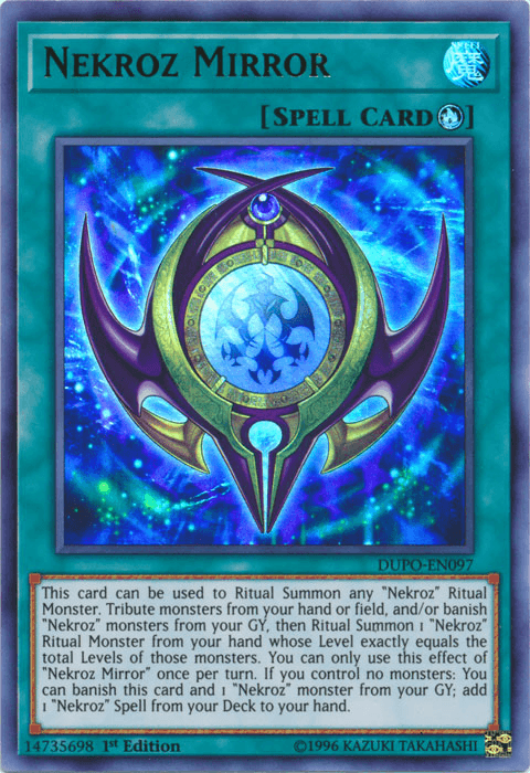 Nekroz Mirror [DUPO-EN097] Ultra Rare - Josh's Cards
