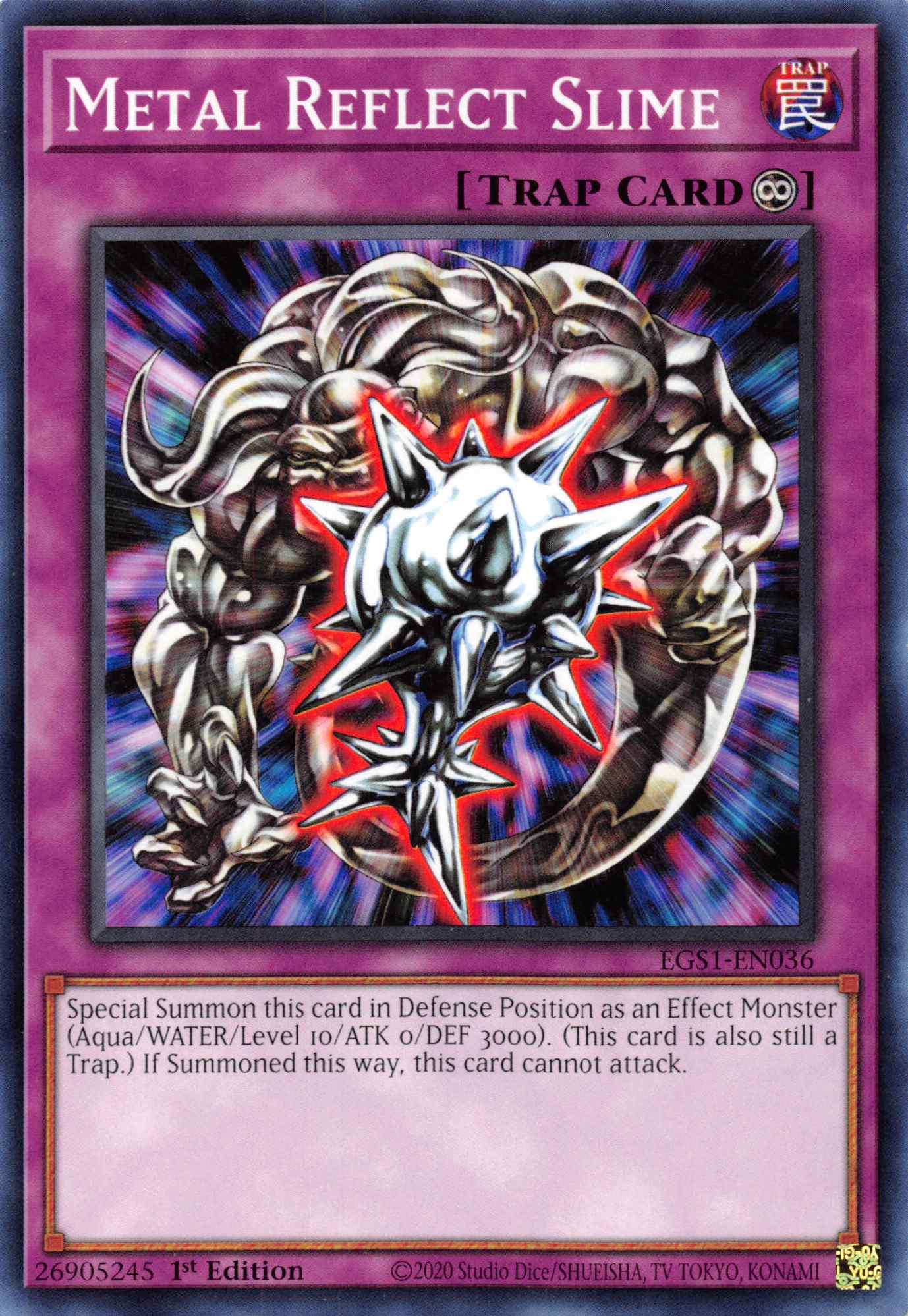 Metal Reflect Slime [EGS1-EN036] Common - Josh's Cards