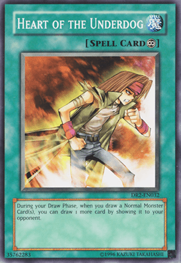 Heart of the Underdog [DR2-EN032] Common - Josh's Cards