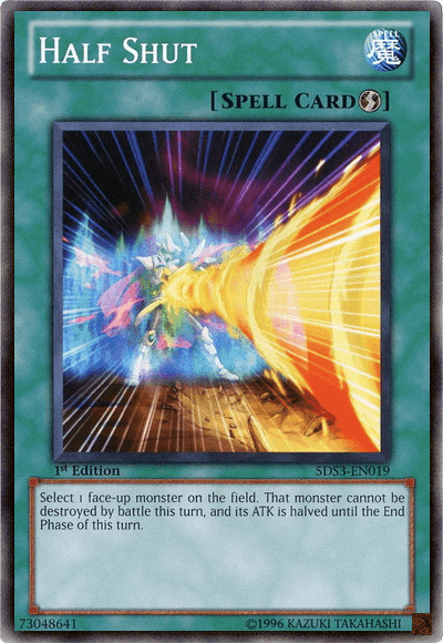 Half Shut [5DS3-EN019] Common - Josh's Cards