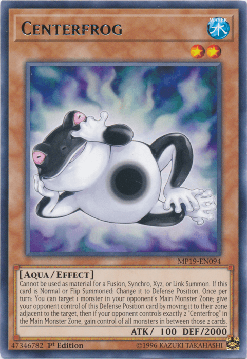 Centerfrog [MP19-EN094] Rare - Josh's Cards