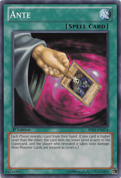 Ante [BP01-EN074] Common - Josh's Cards