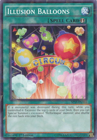 Illusion Balloons [SP15-EN044] Shatterfoil Rare - Josh's Cards