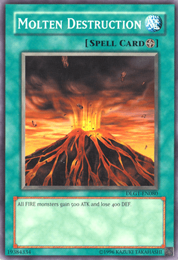 Molten Destruction [DLG1-EN080] Common - Josh's Cards