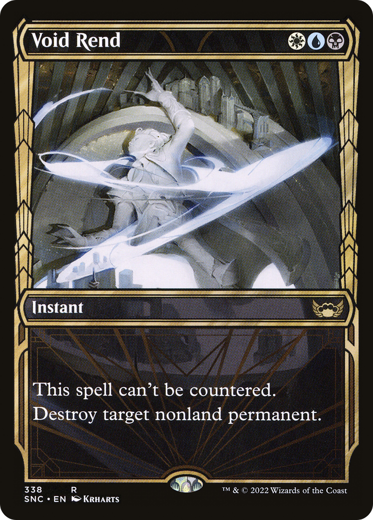 Void Rend (SNC-338) - Streets of New Capenna: (Showcase) Foil