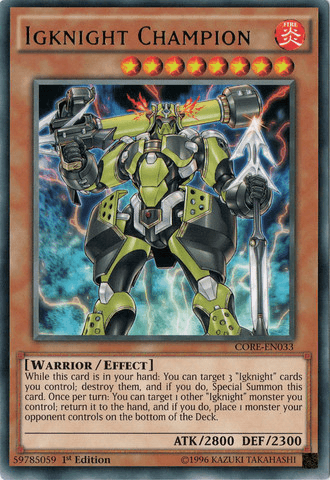 Igknight Champion [CORE-EN033] Rare - Josh's Cards