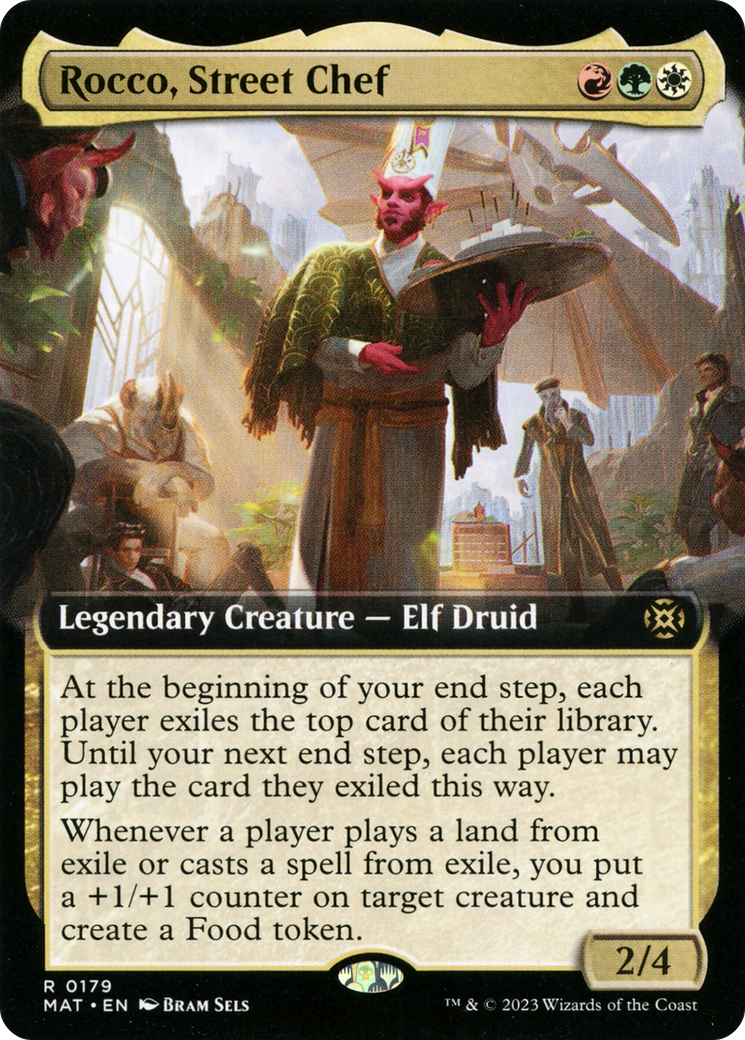 Rocco, Street Chef (MAT-179) - March of the Machine: The Aftermath: (Extended Art) Foil