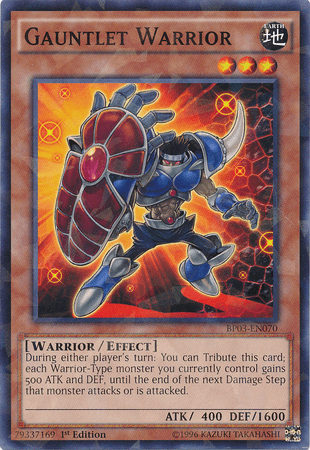Gauntlet Warrior [BP03-EN070] Shatterfoil Rare - Josh's Cards