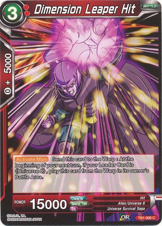 Dimension Leaper Hit (TB1-009) [The Tournament of Power] Parallel Foil