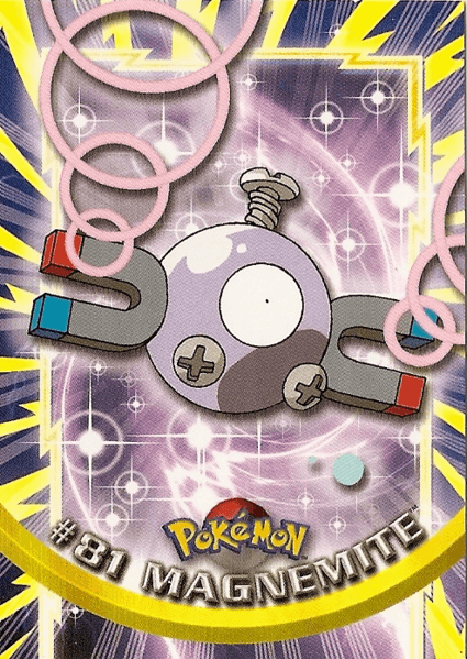 Magnemite (81) [Topps TV Animation Edition Series 2 (Blue Logo)] - Josh's Cards