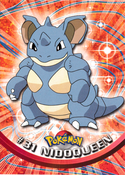 Nidoqueen (31) [Topps TV Animation Edition Series 1 (Second Print)]