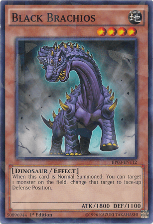 Black Brachios [BP03-EN112] Shatterfoil Rare - Josh's Cards