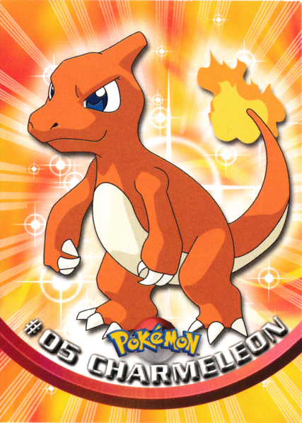 Charmeleon (05) [Topps TV Animation Edition Series 1 (First Print)]