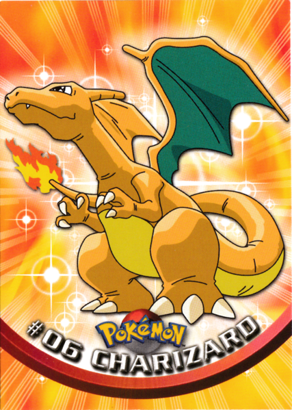 Charizard (06) [Topps TV Animation Edition Series 1 (Second Print)]