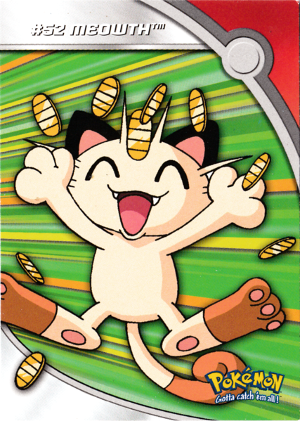 Meowth (HV9) [Topps TV Animation Edition Series 3]