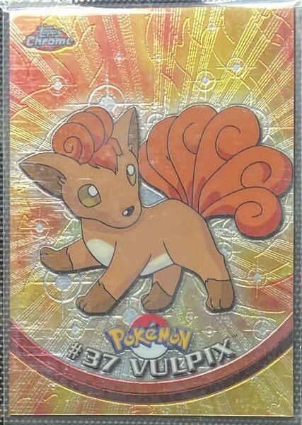 Vulpix Foil (37) [Topps Pokemon Chrome Series 1]