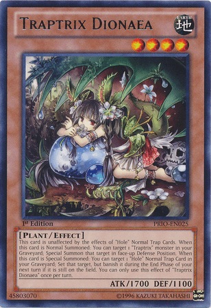 Traptrix Dionaea [PRIO-EN025] Rare - Josh's Cards