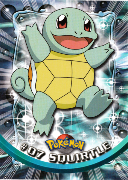 Squirtle (07) [Topps TV Animation Edition Series 1 (Second Print)]